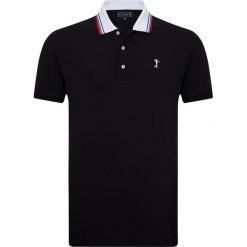 Koszulka polo w kolorze czarnym. Koszulki polo sportowe marki Sir Raymond Taylor. W wyprzedaży za 107.95 zł.