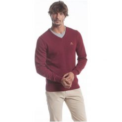 Polo Club C.H.A Sweter Męski L Burgundowy. Swetry nierozpinane Polo Club C.H..A. W wyprzedaży za 199.00 zł.