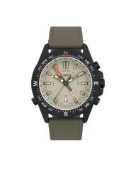 Timex Zegarek Tide-Temp-Compass 43mm Eco-Friendly Strap TW2V21800 Czarny. Czarne, analogowe zegarki Timex. Za 759.99 zł.