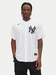 Nike Koszula T770-NKWH-NK-XVH Biały Regular Fit. Białe koszule Nike, l, bez wzorów, z syntetyku, bez kołnierzyka, bez ramiączek. Za 389.99 zł.
