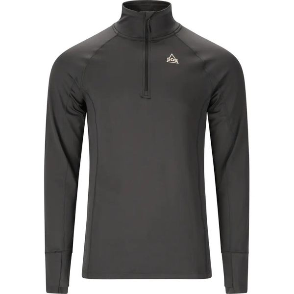 Bluza treningowa zapinana do połowy SOS Jasna. Niebieskie bielizna termoaktywna SOS, xl, bez wzorów, z poliesteru, bez kaptura. Za 277.50 zł.