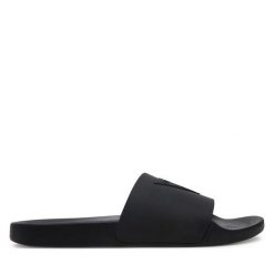 Klapki Guess. Czarne klapki Guess. Za 129.99 zł.