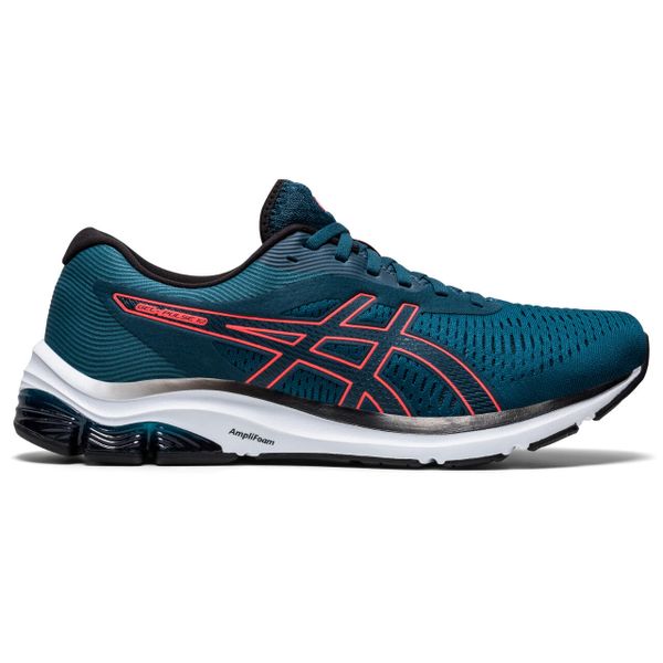Buty sportowe treningowe męskie ASICS GEL-PULSE 12 1011A844-401. Czarne buty turystyczne ASICS, bez wzorów, z materiału, bez zapięcia, do biegania. Za 319.00 zł.