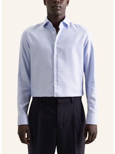 Seidensticker Koszula w kolorze błękitnym rozmiar: 40. Niebieskie koszule Seidensticker, bez wzorów, z bawełny, bez kołnierzyka, bez ramiączek. Za 96.14 zł.