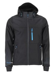 Peak Mountain Kurtka softshellowa "Cabra" w kolorze czarnym rozmiar: 3XL. Czarne kurtki outdoor i hardshell Peak Mountain, xl, bez wzorów, bez kaptura. Za 210.81 zł.