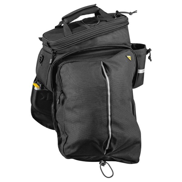 Tylna torba rowerowa Topeak MTX DXP - MTX 2.0. Czarne torby na ramię Topeak, bez wzorów, z materiału, na ramię, bez dodatków. Za 409.99 zł.