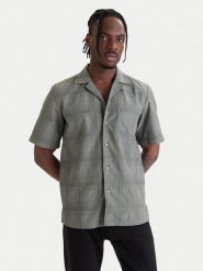 BOSS Koszula Rayer_M 50559322 Szary Regular Fit. Szare koszule Boss, l, bez wzorów, z bawełny, bez kołnierzyka, bez ramiączek. Za 429.99 zł.