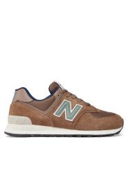 New Balance Sneakersy U574SBB Brązowy. Brązowe buty sportowe casual New Balance, bez wzorów, z materiału, bez zapięcia. Za 329.99 zł.