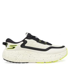 Buty do biegania Skechers. Białe buty do biegania Skechers, bez wzorów, bez zapięcia, do biegania. Za 259.99 zł.