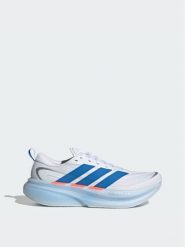 Adidas Buty do biegania Supernova Glide Running Shoes KJ1869 Biały. Białe buty do biegania Adidas, bez wzorów, z materiału, bez zapięcia, do biegania. Za 479.99 zł.