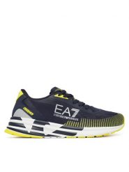 EA7 Emporio Armani Sneakersy 7X000651 AF23103 MZ921 Granatowy. Niebieskie buty sportowe casual EA7 Emporio Armani, bez wzorów, z materiału, bez zapięcia. Za 834.99 zł.