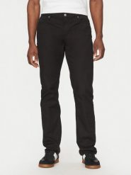 Guess Spodnie materiałowe M5RAS2 WGXW1 Czarny Slim Fit. Czarne spodnie materiałowe Guess, m, z aplikacjami, z materiału. Za 299.99 zł.