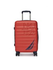 Nautica Walizka kabinowa NTC-KS-004-07-S Czerwony. Czerwone walizki Nautica, bez wzorów, z tworzywa sztucznego. Za 299.99 zł.