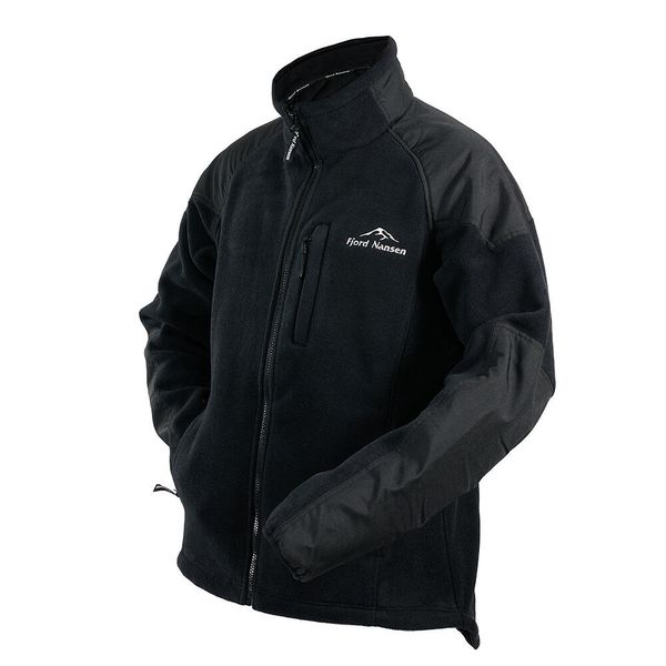 Kurtka polarowa męska Fjord Nansen Roald. Czarne kurtki Fjord Nansen, m, bez wzorów, z polaru, bez kaptura. Za 549.99 zł.