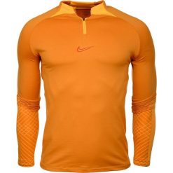 Bluza sportowa męska Nike Dri-Fit Strike Drill Top. Brązowe bluzy Nike, m, bez wzorów, bez kaptura. Za 248.59 zł.