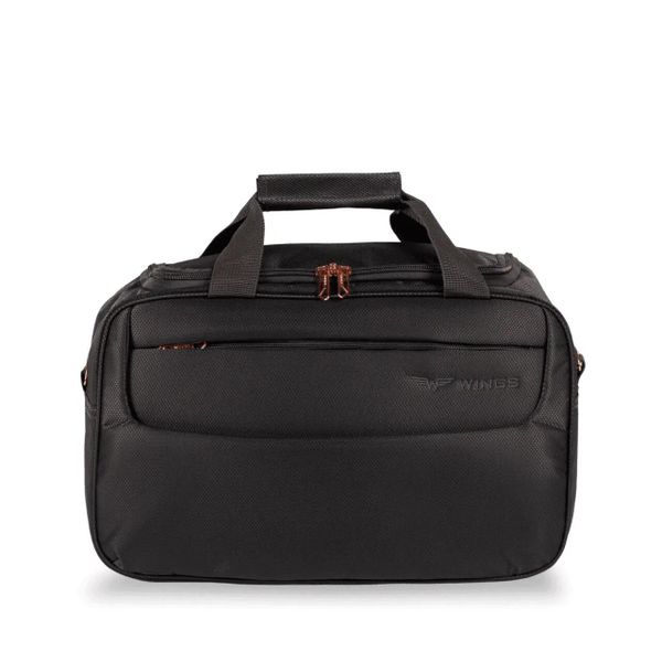 Torba podręczna TERN Wings BLACK. Szare torby na ramię Wings, bez wzorów, z materiału, na ramię, bez dodatków. Za 99.90 zł.