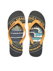 Quiksilver Japonki AQYL101427 Pomarańczowy. Brązowe japonki Quiksilver, bez wzorów, z tworzywa sztucznego. Za 89.99 zł.