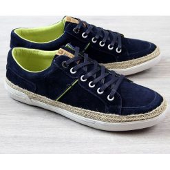 Big Star Trampki męskie skórzane espadryle granatowe Big Star AA174236 45. Trampki BIG STAR. Za 90.00 zł.