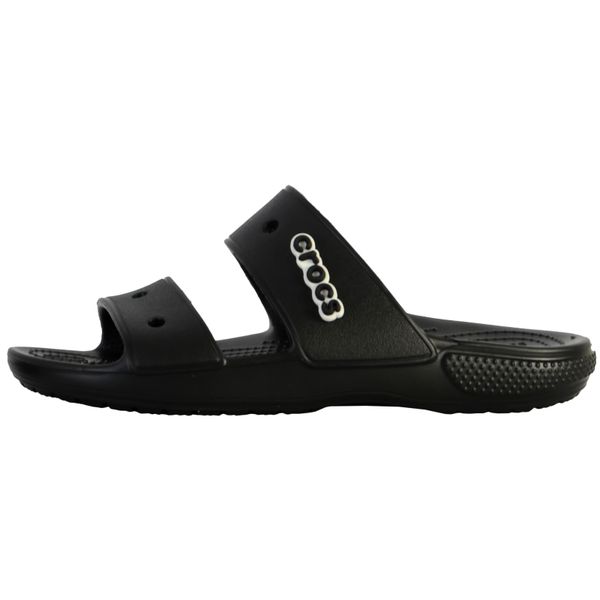 Klapki męskie Crocs Classic. Czarne klapki Crocs, z materiału. Za 118.99 zł.