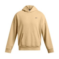 Bluza męska Under Armour Icon HWT Fleece Wash OS Hoodie. Brązowe bluzy Under Armour, m, bez wzorów, bez kaptura. Za 369.99 zł.