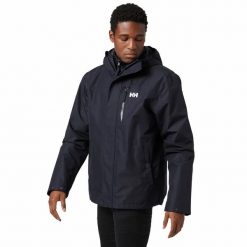 Wodoodporna kurtka 3 w 1 Helly Hansen Juell. Niebieskie kurtki przeciwdeszczowe Helly Hansen, m, bez wzorów, bez kaptura. W wyprzedaży za 1,046.60 zł.