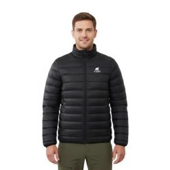 Męska kurtka puchowa Merino Nordend ML. Czarne kurtki FJORK MERINO, na zimę, l, bez wzorów, z poliamidu, bez kaptura. Za 599.00 zł.