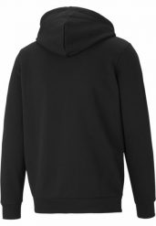 Męska rozpinana bluza z kapturem i logo Essentials PUMA Black. Czarne bluzy z kapturem Puma, m, bez wzorów, z bawełny, z kapturem. Za 290.00 zł.