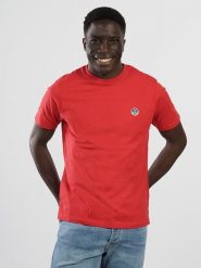 North Sails Koszulka w kolorze czerwonym rozmiar: XL. Czerwone bezrękawniki North Sails, xl, bez wzorów, z bawełny, bez kołnierzyka, bez ramiączek. Za 37.21 zł.