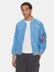 Alpha Industries Kurtka bomber MA-1 TTC Two Tone 126101 Niebieski Regular Fit. Niebieskie kurtki Alpha Industries, l, bez wzorów, z syntetyku, bez kaptura. Za 539.99 zł.