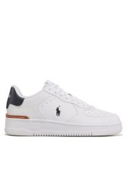 Polo Ralph Lauren Sneakersy 809891791004 Biały. Białe buty sportowe casual Polo Ralph Lauren, bez wzorów, ze skóry, bez zapięcia. Za 469.99 zł.