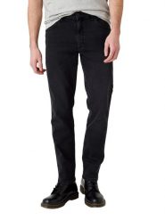 Wrangler Dżinsy - Slim fit - w kolorze czarnym rozmiar: W30/L34. Czarne jeansy Wrangler, l. Za 195.45 zł.