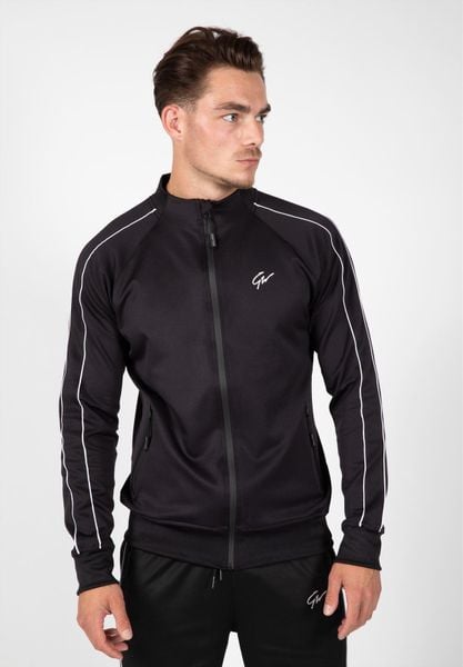 Kurtka z dresu Gorilla Wear Wenden. Białe kurtki GORILLA WEAR, m, bez wzorów, z dresówki, bez kaptura. Za 289.25 zł.