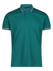 Cmp Koszulka polo w kolorze turkusowym rozmiar: 50. Niebieskie koszulki polo CMP, bez wzorów, bez kołnierzyka, bez ramiączek. Za 74.46 zł.