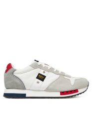 Blauer Sneakersy S5QUEENS01 Biały. Białe buty sportowe casual Blauer, bez wzorów, z materiału, bez zapięcia. Za 399.99 zł.