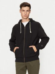 Champion Bluza 220706 Czarny Relaxed Fit. Czarne bluzy Champion, m, bez wzorów, z bawełny, bez kaptura. Za 229.99 zł.