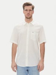 Wrangler Koszula 1 Pkt 112362728 Biały Regular Fit. Białe koszule Wrangler, m, bez wzorów, z bawełny, bez kołnierzyka, bez ramiączek. Za 179.99 zł.