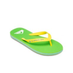 Klapki dla Mężczyzn MOLOKAI CORE. Zielone klapki Quiksilver, z gumy. Za 89.99 zł.