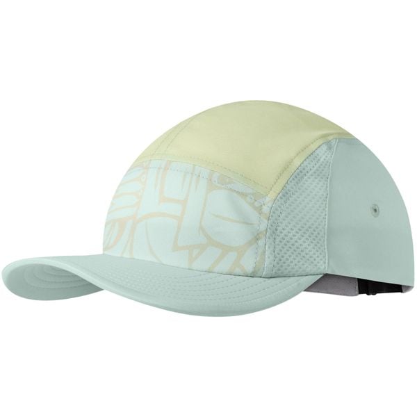 Czapka z daszkiem BUFF 5 PANEL GO CAP COZUMEL MULTI. Niebieskie czapki z daszkiem Buff, bez wzorów. Za 169.90 zł.