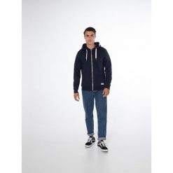 Bluza męska rozpinana z kapturem Protest NXGSYLAR. Niebieskie bluzy Protest, m, bez wzorów, z kapturem. Za 341.50 zł.