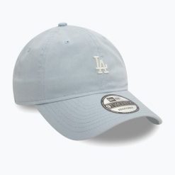 Czapka z daszkiem New Era Mini Washed 9Twenty Los Angeles Dodgers. Niebieskie czapki z daszkiem New Era, na zimę, bez wzorów. Za 109.99 zł.