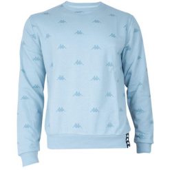 Bluza męska Kappa Iver niebieska. Niebieskie bluzy Kappa, l, bez wzorów, bez kaptura. Za 211.00 zł.