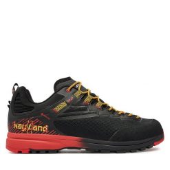 Trekkingi Kayland. Czarne buty trekkingowe Kayland, bez wzorów, z gore-texu, bez zapięcia. Za 479.99 zł.