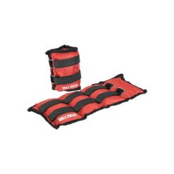 Obciążniki od 0,5 do 5 kg na kostki i nadgarstki na ręce Gorilla Sports. Czarne piżamy GORILLA SPORTS, uniwersalny, bez wzorów, z materiału, bez ramiączek. Za 49.99 zł.