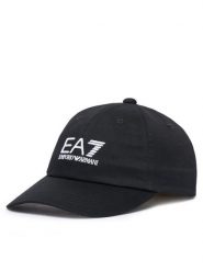 EA7 Emporio Armani Czapka z daszkiem 7X000592 AF15502 MC001 Czarny. Czarne czapki z daszkiem EA7 Emporio Armani, bez wzorów, z bawełny. Za 199.99 zł.