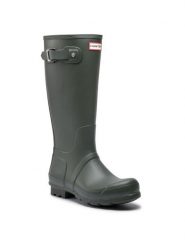 Hunter Kalosze Oryginal Tall MFT9000RMA Zielony. Zielone śniegowce Hunter, z kauczuku, bez zapięcia. Za 319.99 zł.