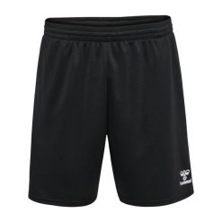 Spodenki hmlESSENTIAL TRAINING SHORTS. Czarne szorty Hummel, m, bez wzorów, sportowe. Za 134.50 zł.