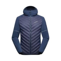 Kurtka z kapturem La Sportiva Koro. Niebieskie kurtki La Sportiva, na zimę, s, bez wzorów, z elastanu, z kapturem. Za 615.50 zł.