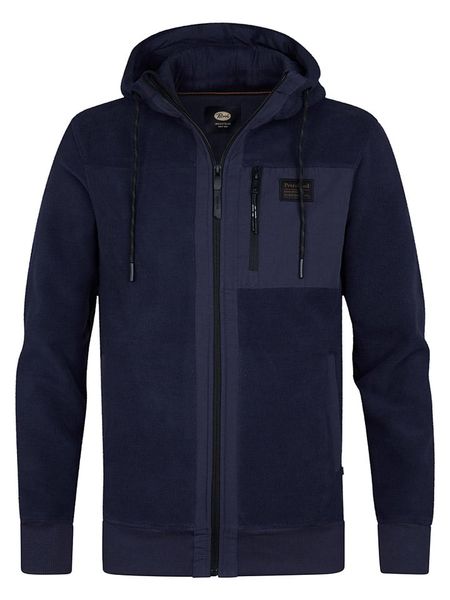 Petrol Industries Bluza w kolorze granatowym rozmiar: L. Niebieskie bluzy Petrol Industries, l, bez wzorów, bez kaptura. Za 174.43 zł.