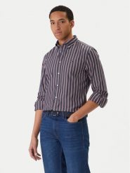 Tommy Hilfiger Koszula MW0MW42441 Granatowy Regular Fit. Niebieskie koszule Tommy Hilfiger, m, bez wzorów, z bawełny, bez kołnierzyka, bez ramiączek. Za 369.99 zł.