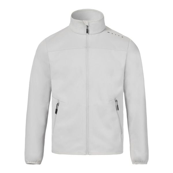 Męska kurtka softshellowa Evolution Crew. Szare kurtki Musto, l, bez wzorów, z materiału, bez kaptura. Za 620.95 zł.